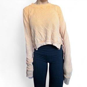 Free People orange top